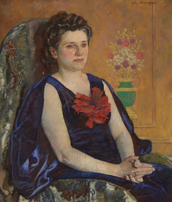 Framed Print : Portrait Of Halina Zadeckka Framed Print : Portrait Of Halina Zadeckka