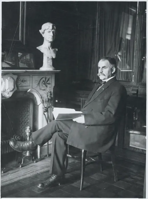 Framed Print : Portrait of Hamlin Garland Framed Print : Portrait of Hamlin Garland