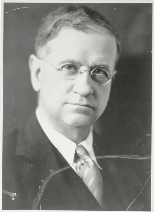 Framed Print : Portrait of Harold T. Ickes