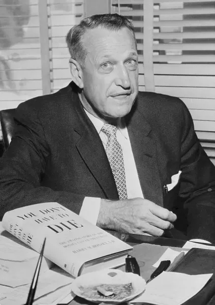 Portrait of Harry Hoxsey Print (Warning Issued by FDA). Art Prints