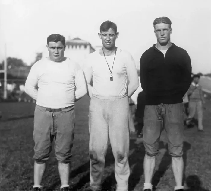 Framed Print : Portrait of Harry Mehre with His Two Assistant Coaches Framed Print : Portrait of Harry Mehre with His Two Assistant Coaches
