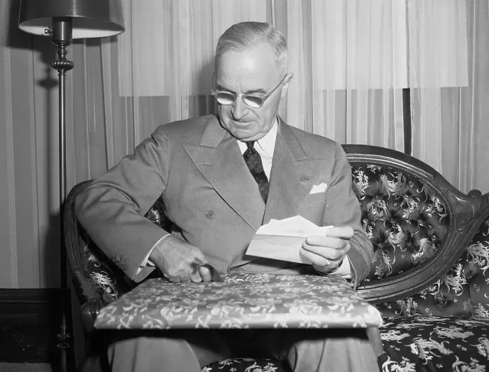 Framed Print : Portrait of Harry S. Truman Framed Print : Portrait of Harry S. Truman