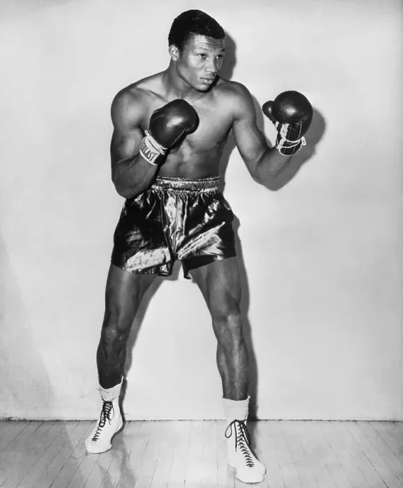 Framed Print : Portrait of Heavyweight Cleveland Williams Framed Print : Portrait of Heavyweight Cleveland Williams