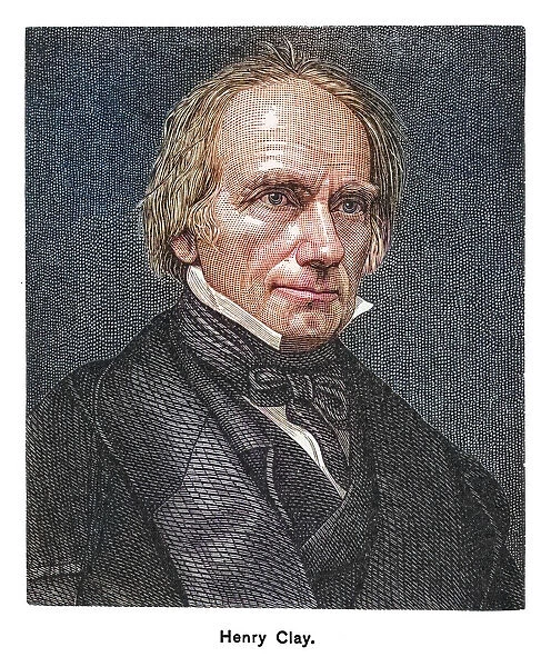 Portrait of Henry Clay, Sr. - American lawyer, politician, and skilled orator