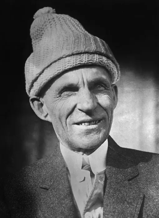 Framed Print : Portrait of Henry Ford Smiling Framed Print : Portrait of Henry Ford Smiling