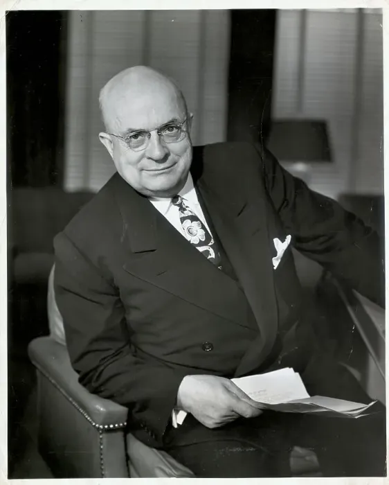 Framed Print : Portrait of Henry J Kaiser Framed Print : Portrait of Henry J Kaiser
