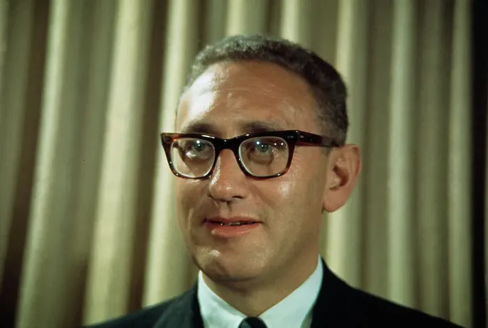 Framed Print : Portrait of Henry Kissinger Framed Print : Portrait of Henry Kissinger