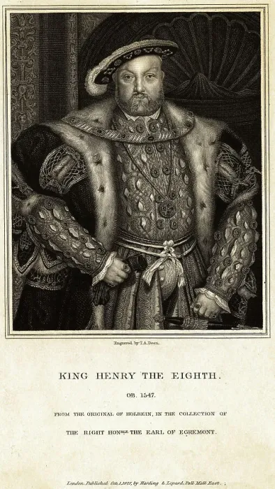 Framed Print : Portrait of Henry VIII, Earl of Egremont Framed Print : Portrait of Henry VIII, Earl of Egremont