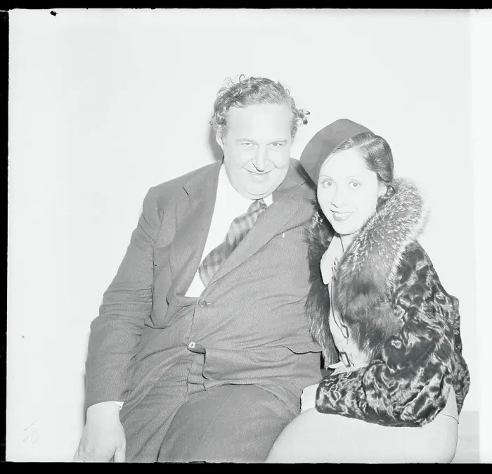 Framed Print : Portrait of Heywood Broun and Mrs. Johnny Dooley Framed Print : Portrait of Heywood Broun and Mrs. Johnny Dooley