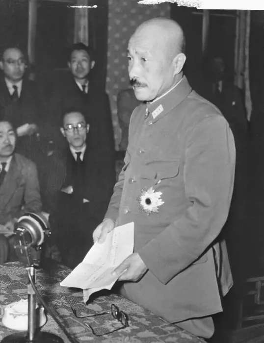 Framed Print : Portrait of Hideki Tojo Framed Print : Portrait of Hideki Tojo