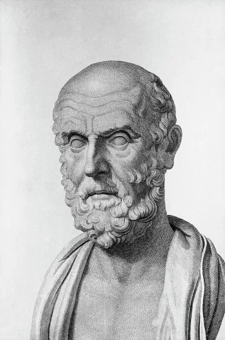 Framed Print : Portrait of Hippocrates