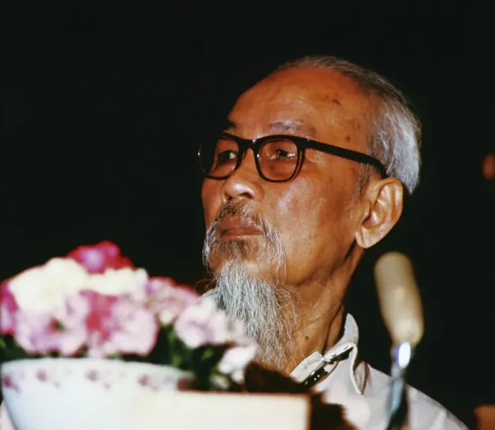 Framed Print : Portrait of Ho Chi Minh Framed Print : Portrait of Ho Chi Minh