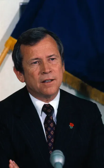 Framed Print : Portrait of Howard Baker