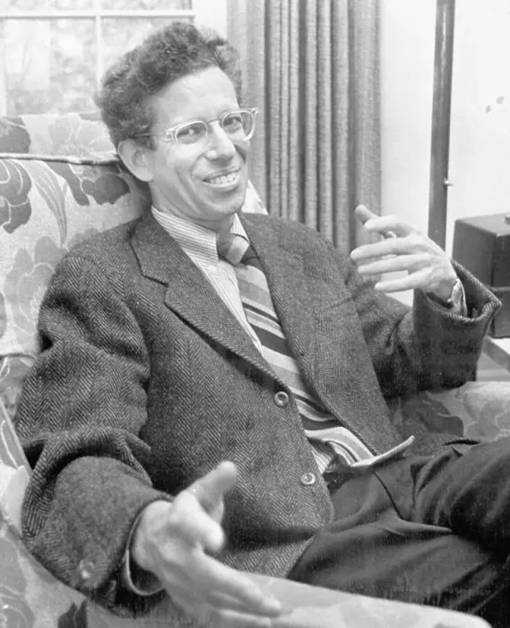 Framed Print : Portrait of Howard Temin Smiling Framed Print : Portrait of Howard Temin Smiling