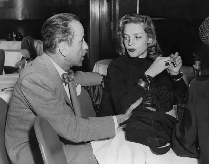 Framed Print : Portrait of Humphrey Bogart and Lauren Bacall Framed Print : Portrait of Humphrey Bogart and Lauren Bacall