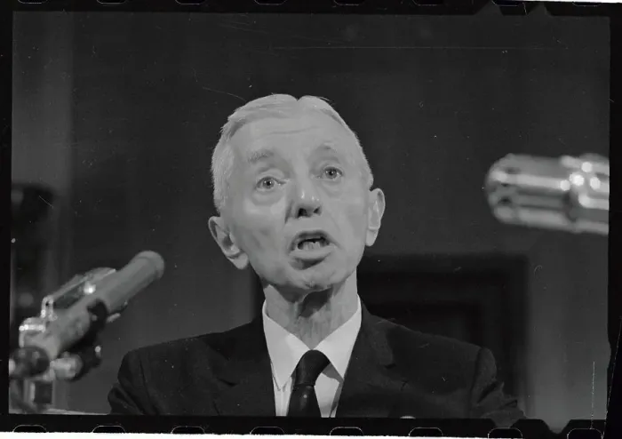 Framed Print : Portrait of Hyman G. Rickover