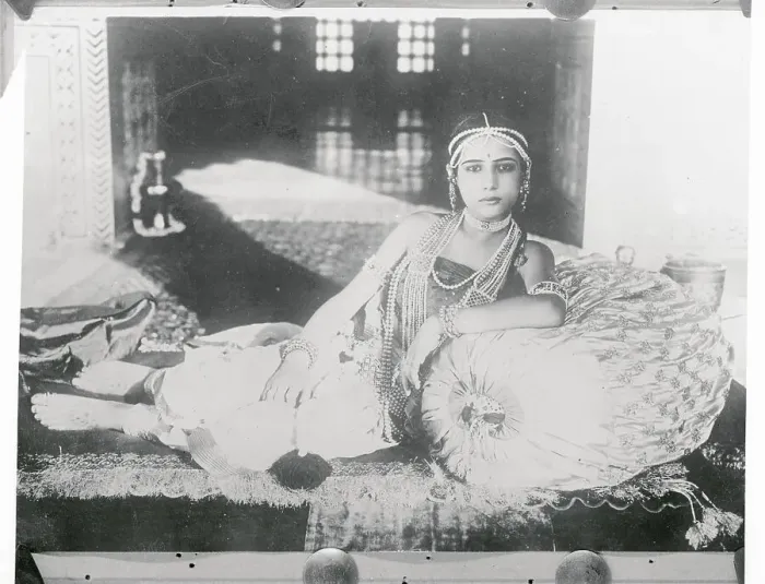 Framed Print : Portrait of an Indian Actress Framed Print : Portrait of an Indian Actress