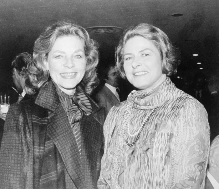 Framed Print : Portrait of Ingrid Bergman and Lauren Bacall Framed Print : Portrait of Ingrid Bergman and Lauren Bacall
