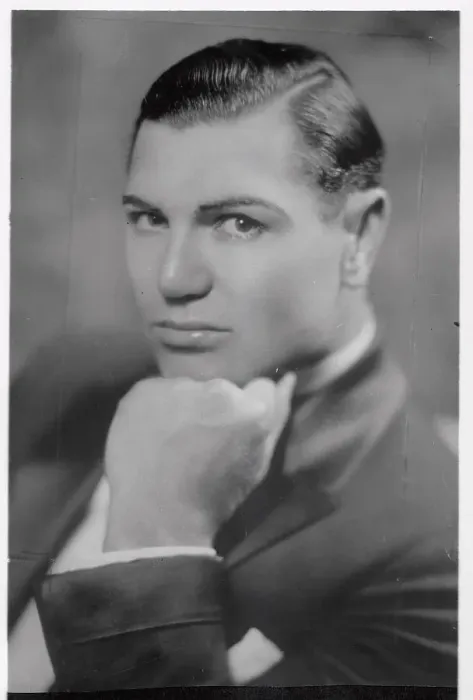 Framed Print : Portrait of Jack Dempsey