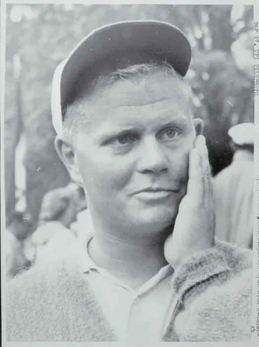 Framed Print : Portrait of Jack Nicklaus Framed Print : Portrait of Jack Nicklaus