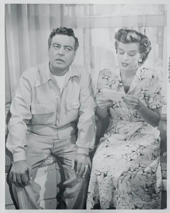 Framed Print : Portrait of Jackie Gleason and Rosemary DeCamp Framed Print : Portrait of Jackie Gleason and Rosemary DeCamp