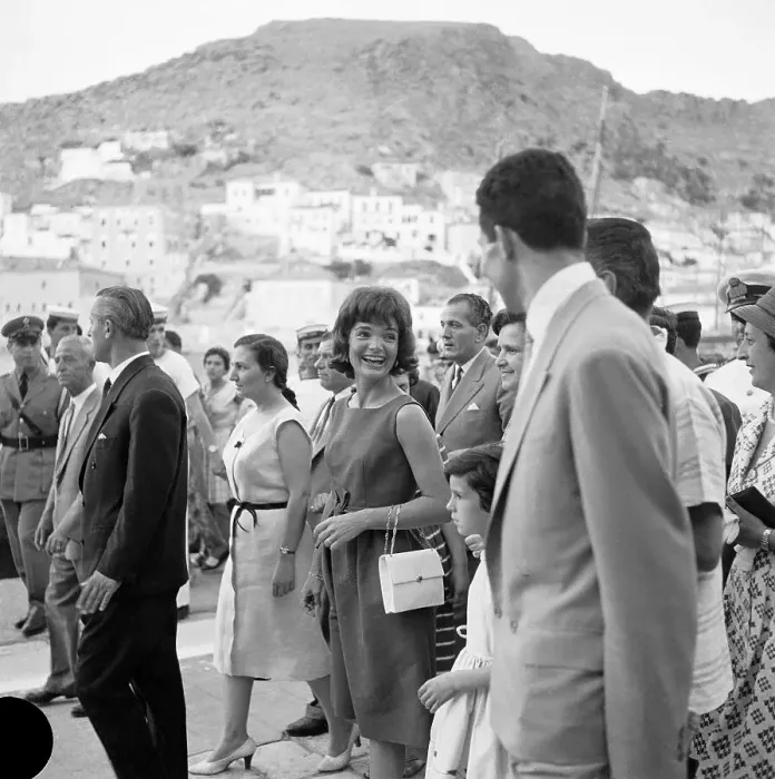 Framed Print : Portrait of Jackie Kennedy Vacationing Framed Print : Portrait of Jackie Kennedy Vacationing