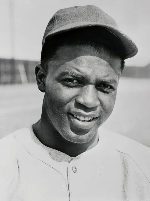 Framed Print : Portrait of Jackie Robinson
