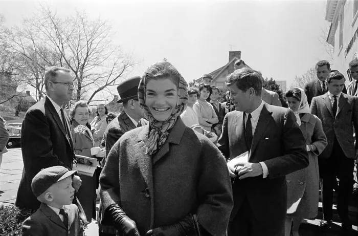 Framed Print : Portrait of Jacqueline and John F Kennedy Framed Print : Portrait of Jacqueline and John F Kennedy