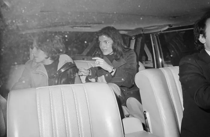 Framed Print : Portrait of Jacqueline Onassis and Christina Onassis Framed Print : Portrait of Jacqueline Onassis and Christina Onassis