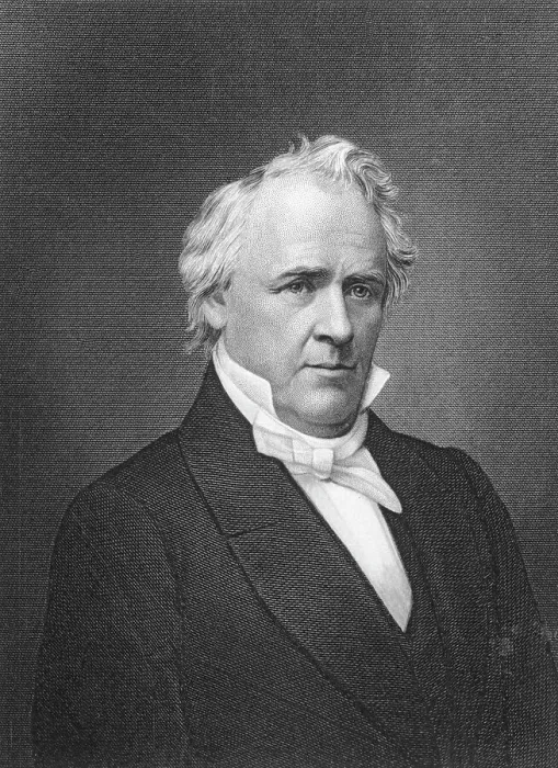 Framed Print : Portrait of James Buchanan Framed Print : Portrait of James Buchanan