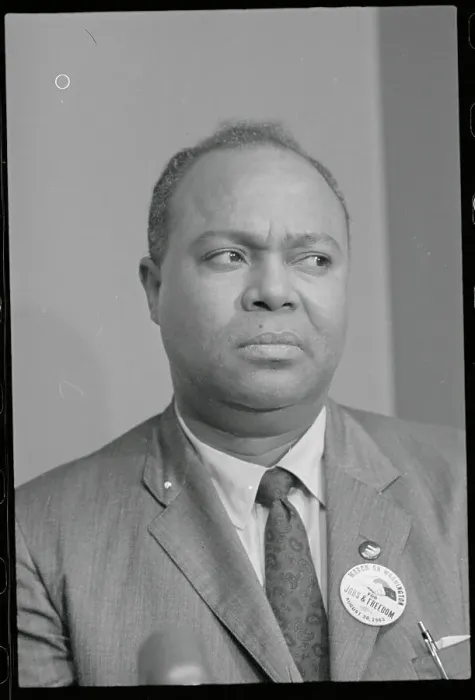 Framed Print : Portrait of James Farmer Framed Print : Portrait of James Farmer