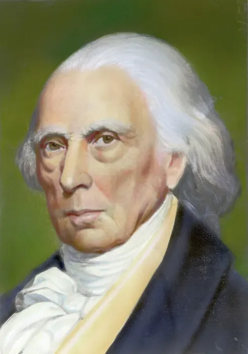 Framed Print : Portrait of James Madison Framed Print : Portrait of James Madison