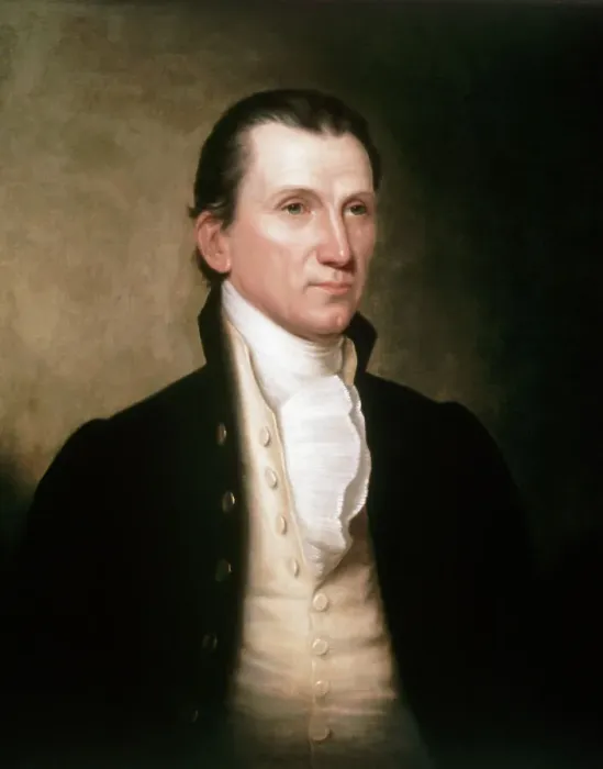 Framed Print : Portrait of James Monroe by James Herring after John Vanderlyn Framed Print : Portrait of James Monroe by James Herring after John Vanderlyn