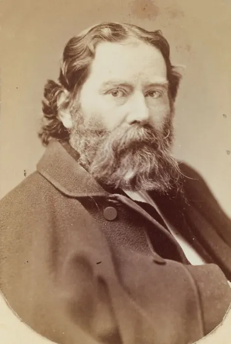 Framed Print : Portrait of James Russell Lowell Framed Print : Portrait of James Russell Lowell