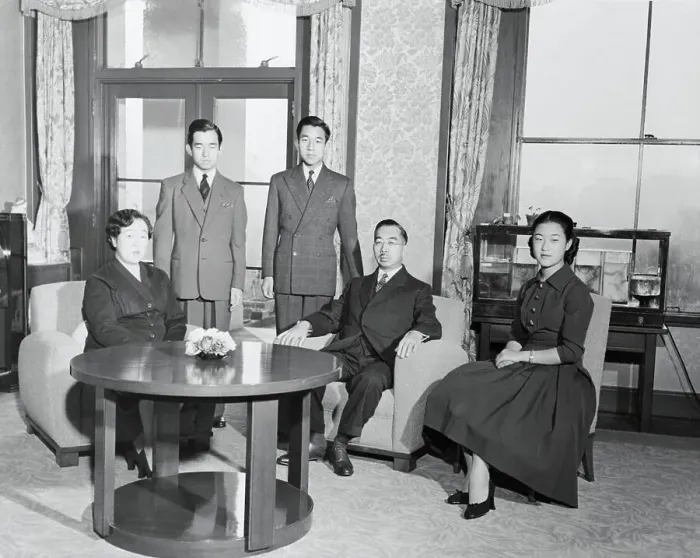 Framed Print : Portrait of Japan's Royal Family Framed Print : Portrait of Japan's Royal Family