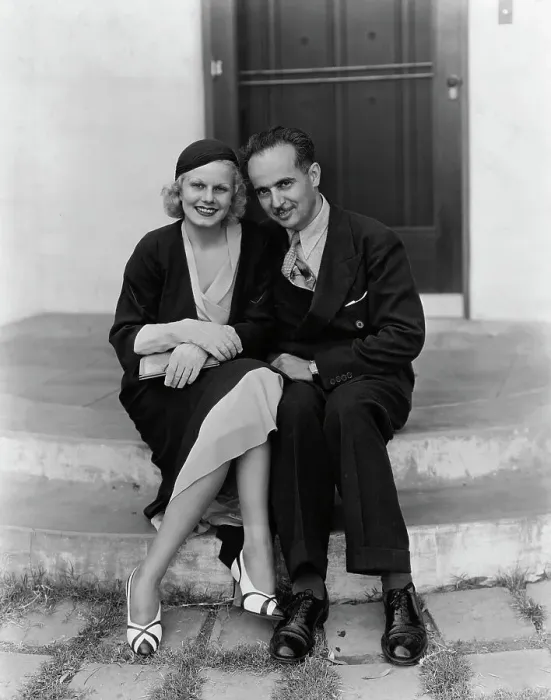 Framed Print : Portrait of Jean Harlow and Paul Bern Framed Print : Portrait of Jean Harlow and Paul Bern