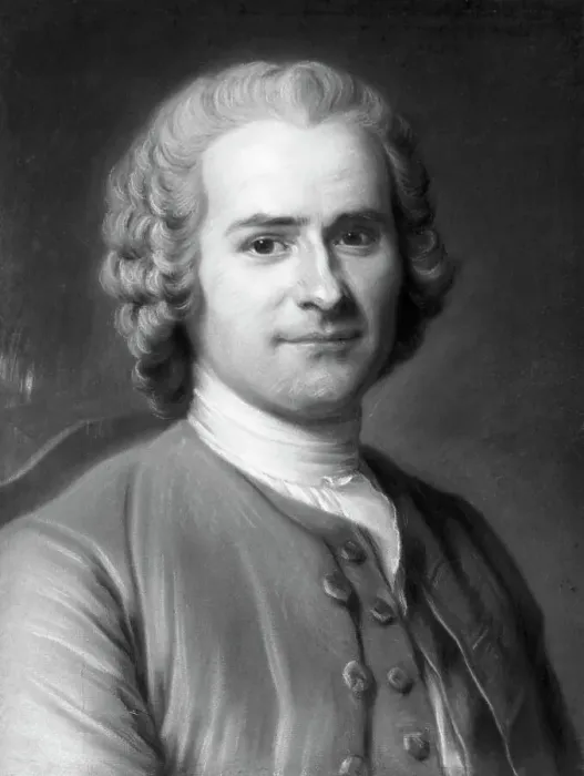 Framed Print : Portrait Of Jean Jacques Rousseau