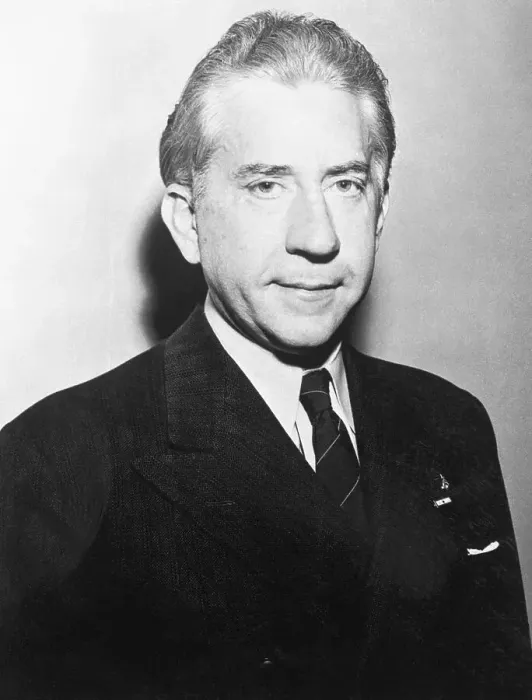 Framed Print : Portrait of Jean Paul Getty Framed Print : Portrait of Jean Paul Getty
