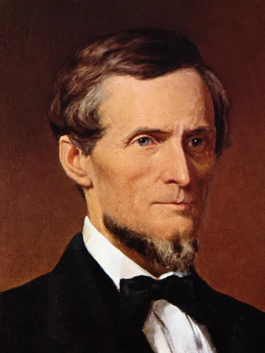 Framed Print : Portrait of Jefferson Davis Framed Print : Portrait of Jefferson Davis