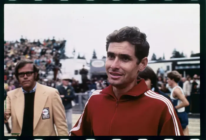 Framed Print : Portrait of Jim Ryun