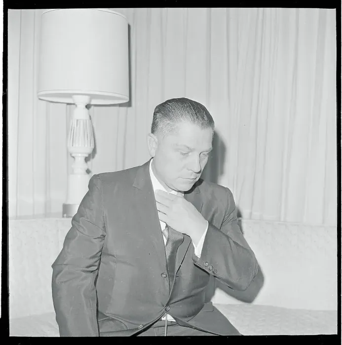 Framed Print : Portrait of Jimmy Hoffa Framed Print : Portrait of Jimmy Hoffa