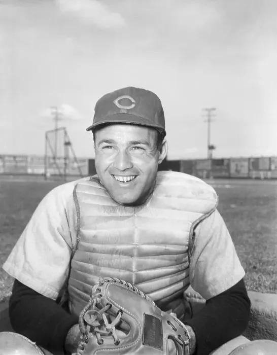 Framed Print : Portrait of Joe Garagiola in Baseball Uniform Framed Print : Portrait of Joe Garagiola in Baseball Uniform