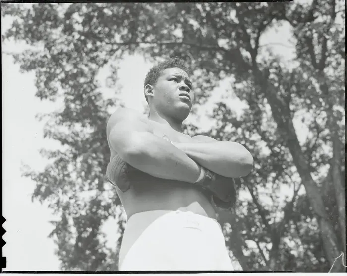 Framed Print : Portrait of Joe Louis Framed Print : Portrait of Joe Louis