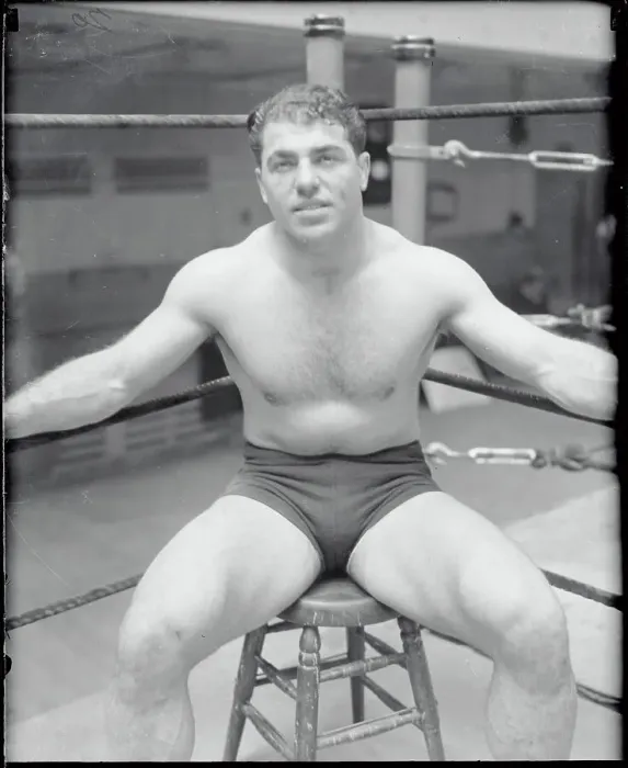 Framed Print : Portrait of Joe Savoldi