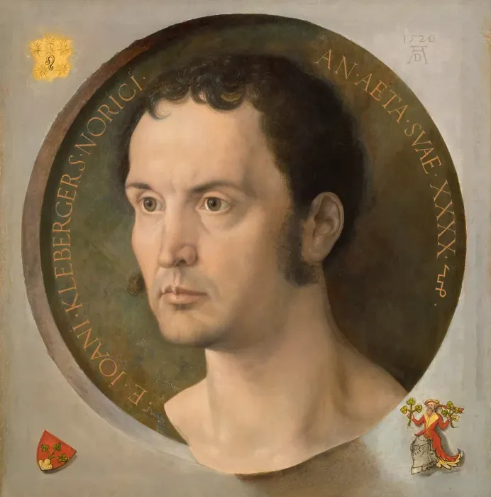 Framed Print : Portrait of Johann Kleeberger, 1526. Artist: Dürer, Albrecht (1471-1528) Framed Print : Portrait of Johann Kleeberger, 1526. Artist: Dürer, Albrecht (1471-1528)