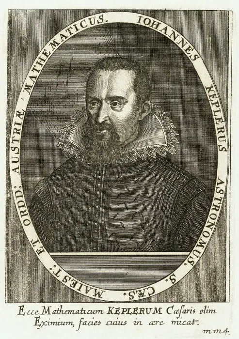 Framed Print : Portrait of Johannes Kepler