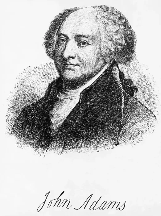 Framed Print : Portrait of John Adams Framed Print : Portrait of John Adams