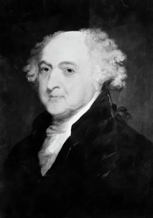 Framed Print : Portrait of John Adams after Gilbert Stuart Framed Print : Portrait of John Adams after Gilbert Stuart