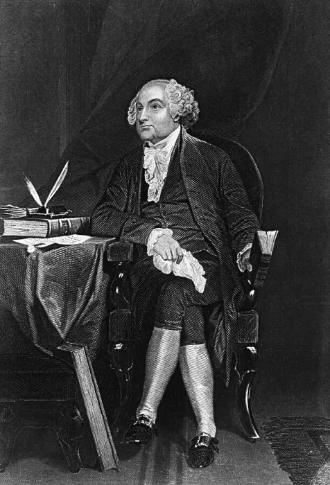 Framed Print : Portrait Of John Adams, U.S. President Framed Print : Portrait Of John Adams, U.S. President