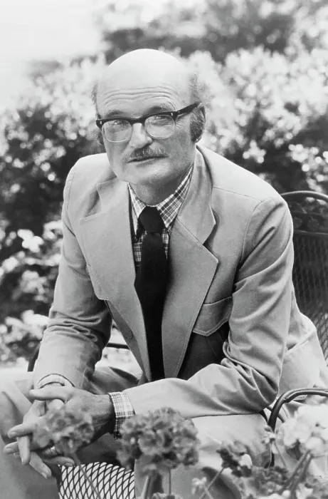 Framed Print : Portrait of John Barth Framed Print : Portrait of John Barth